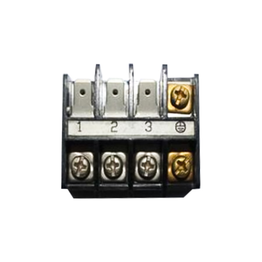 Placa terminal de barreira preta JXW-4PD