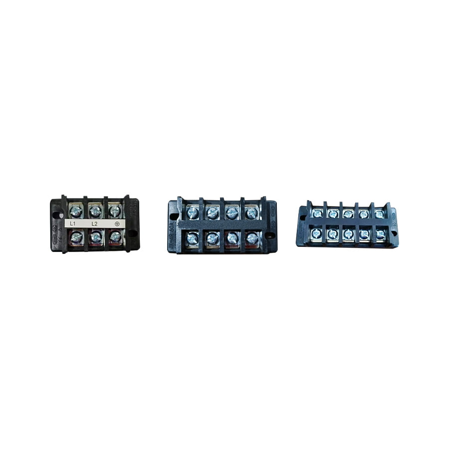 Bloco terminal de JX-3V/JX-4R/JX-5B 600V 10mm² com furos de montagem