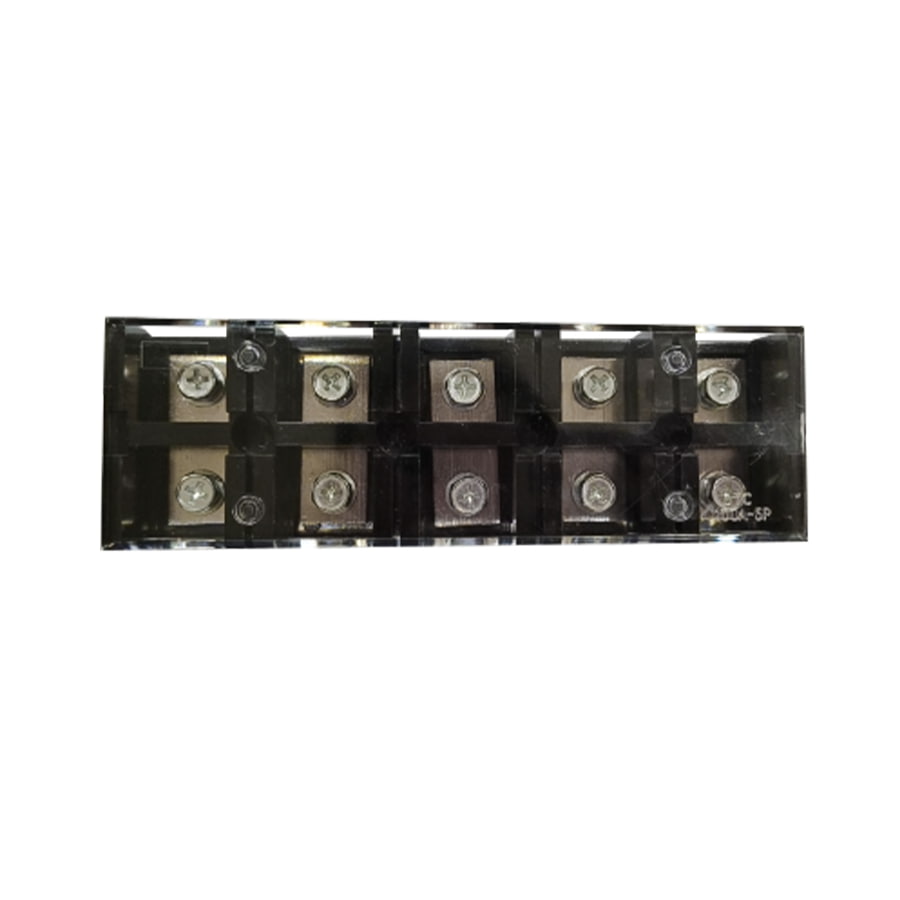 Bloco terminal fixo com parafuso 100A-5P 600V 100A