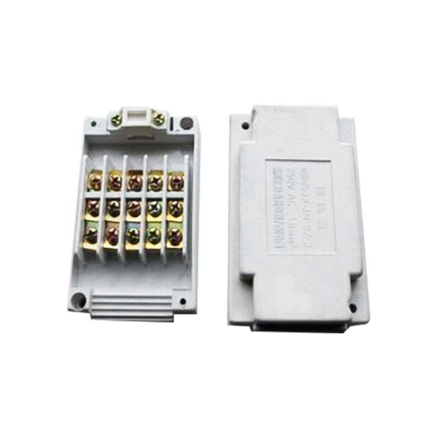 JX-JN-SZ-2 250V 1mm² Branco Caixa Terminal de 5 Posições